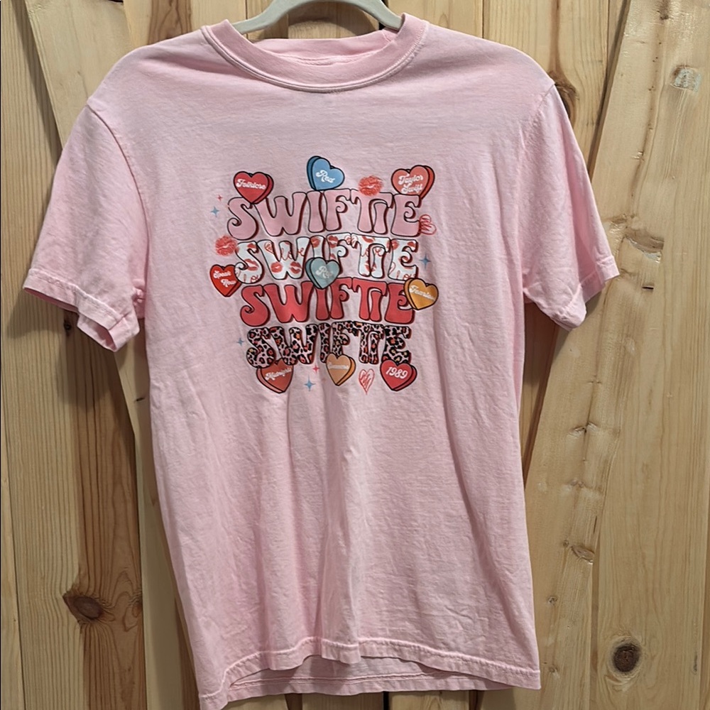 Pink Kids Shirt with Heart Design